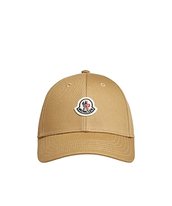 Moncler Logo Patch Curved Peak Baseball Cap
