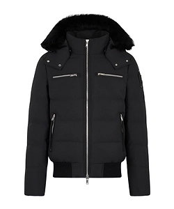 Moose Knuckles Cloud Shearing Bomber Jacket