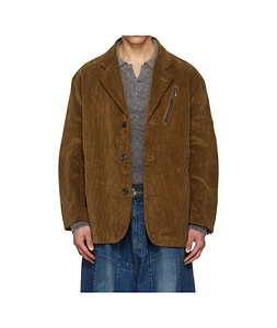 Zipped Travel Long-Sleeved Blazer