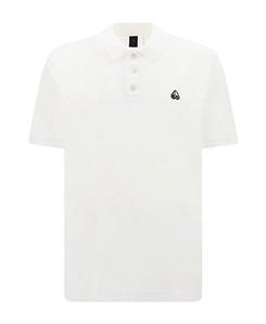 Moose Knuckles Pique Logo Embroidered Polo Shirt