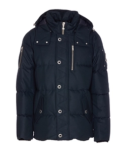 Moose Knuckles Zip Detailed Hooded Coat