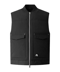 Moose Knuckles Quilted Hooded Vest