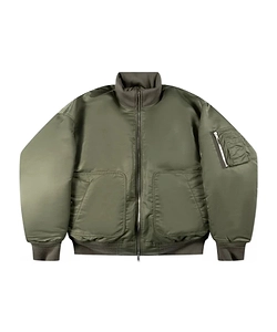 Layered Pilot Cotton Jacket
