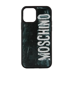 Black Painted Logo Iphone 12/12 Pro Phone Case