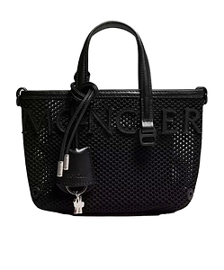 Moncler Very Mesh & Leather Tote Bag