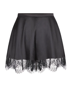Nina Ricci Lace-Trim Mini Shorts