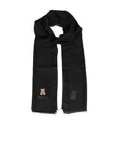 Teddy Bear-Logo Scarf