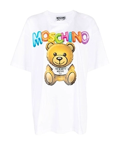 Teddy Bear Motif T-Shirt