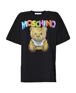 Teddy Bear Motif T-Shirt