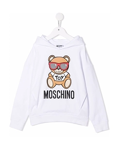 Teddy Bear Print Hoodie