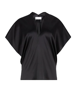 Nina Ricci Draped V-Neck Top