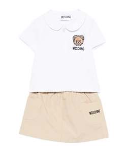 Moschino Kids Logo Detailed Set Of Two Skirt Set