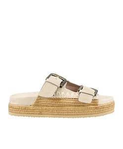 Mou Brandy Buckled Platform Sandals