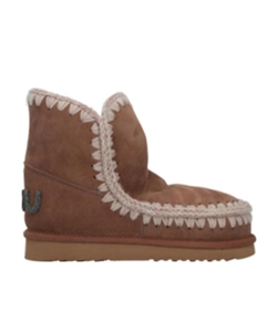 Mou Eskimo 18 Glitter Logo Slip-On Ankle Boots