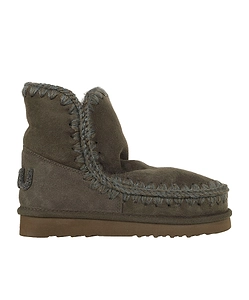 Mou Eskimo 18 Glitter Logo Slip-On Ankle Boots