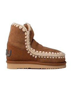 Mou Eskimo 18 Glitter Logo Slip-On Ankle Boots