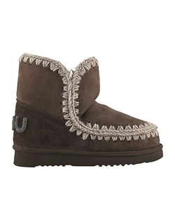 Mou Eskimo 18 Glitter Logo Slip-On Ankle Boots