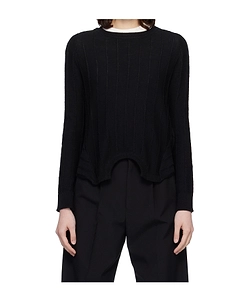 Ribbed Crewneck Sweater