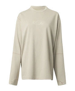 Logo-Print Long-Sleeve Sweater