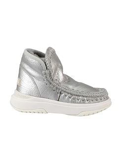 Mou Eskimo Crochet Stitch-Trim Boots