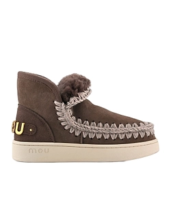 Mou New Eskimo Braided-Detail Ankle Boots