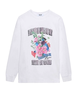Floral Print Long Sleeve T-Shirt