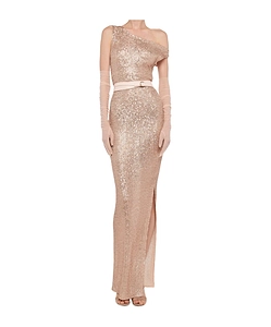 Sequin-Embellished Dress