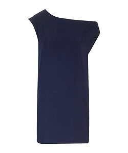 Shoulder Drop Mini Dress