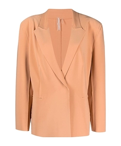 Single-Breasted Straight-Fit Blazer