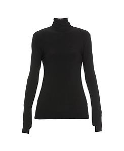 Slim-Fit Turtleneck Top