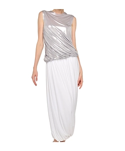 Norma Kamali Draped Sleeveless Top