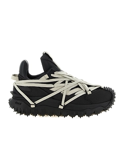 Moncler + Rick Owens Trailgrip Megalace Lace-Up Sneakers