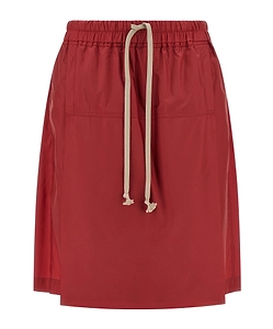 Moncler + Rick Owens Logo Embroidered Drawstring Shorts