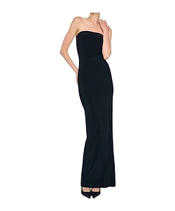 Norma Kamali Strapless Column Dress