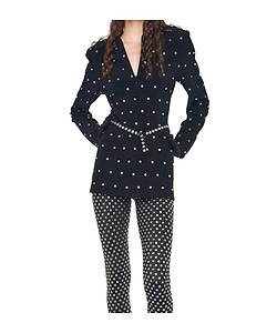 Studded Fitted Jacket