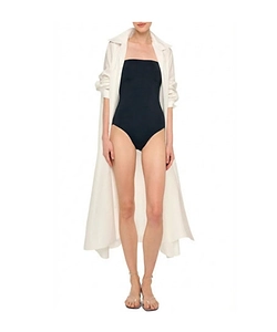 Norma Kamali Long Poplin Shirt Dress