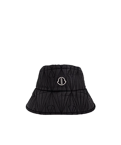 Moncler X Rick Owens Collaboration Embroidered Logo Bucket Hat