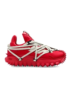 Rick Owens Moncler Strapped Low-Top Sneakers