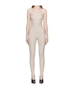 Corset-Detail Jumpsuit