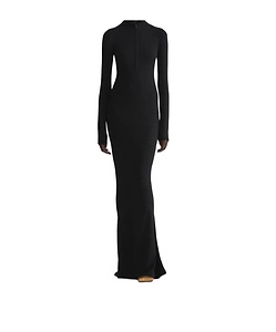 Mugler Jersey Column Dress