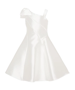 Bow One-Shoulder Dress