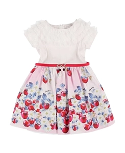 Cherry Printed Dress