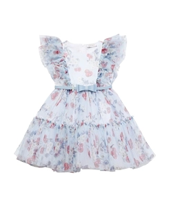 Cherry Printed Tulle Dress