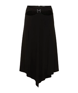 Logo Midi Skirt