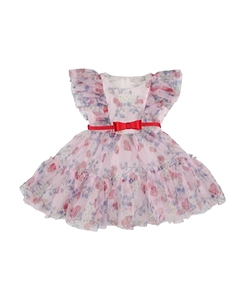 Cherry Printed Tulle Dress