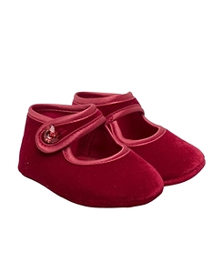 Heart Buckle-Fastening Ballerinas