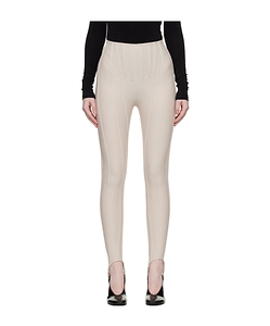 Mugler Panelled Corset Leggings