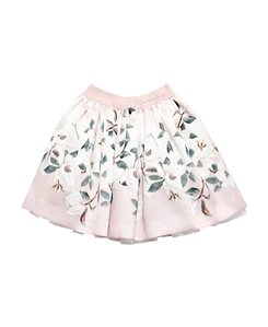 Flower Printed Skirt