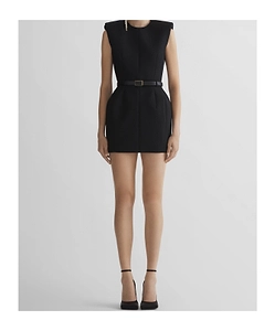 Mugler Stockman Mini Dress