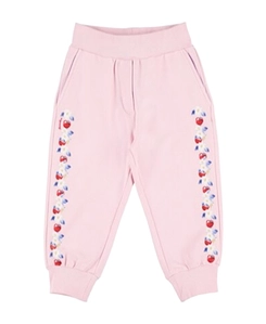 Logo Print Sweatpants With Side Straps